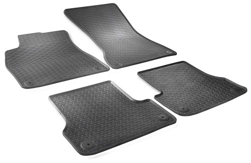 Gummifußmatten set für audi - set,