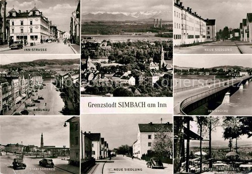 Simbach inn panorama - simbach,