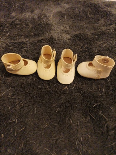 Puppenschuhe creme weiß - puppenschuhe,, creme/weiß