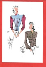 2 Mode-Zeichnungen „Wiener