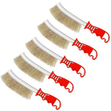 5x Drahtbürste Stahlbesen