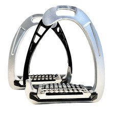 Pferd Sicherheit Steigbügel Eisen Schnellverschluss Stabilität Aluminium Steigbügel 4,75"