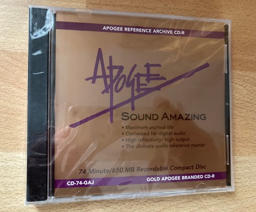 Apogee gaj gold referenz - cd-74-gaj,