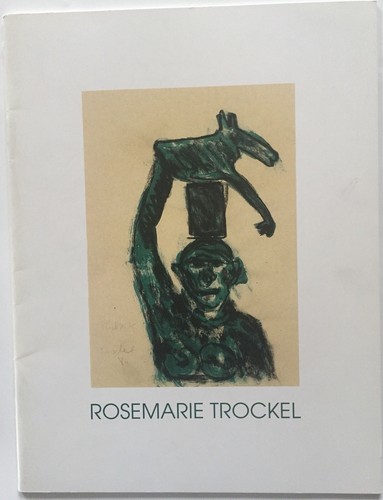 Rosemarie trockel katalog - rosemarie,