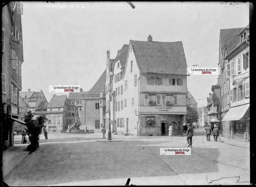 Alte foto glasplatte - foto, negativ