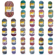100g Schachenmayr Regia Color Design Line 4-fädig/4-fach Sockenwolle (75,90€/kg)