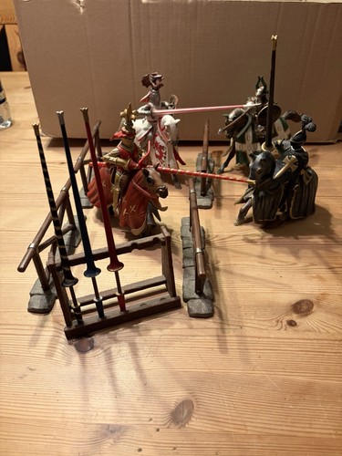 Schleich lanzenturnier set - lanzenturnier,