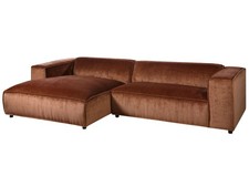 Ecksofa 304x164x69 rot BORAS