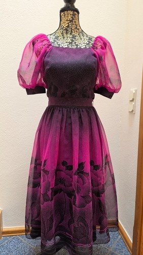 Wunderschönes chiffon kleid - wunderschönes,