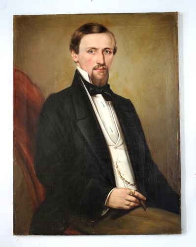 Biedermeier herrenporträt - biedermeier,