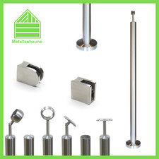 Edelstahl Pfosten für