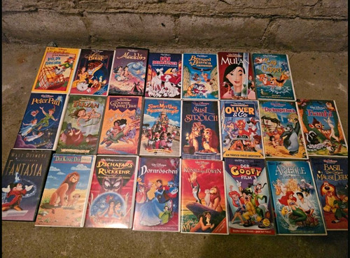 Disney vhs sammlung konvolut - disney, sammlung/konvolut