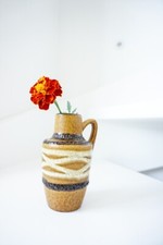 Vintage kleine fat lava vase - fat,