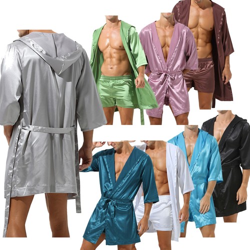 Herren bademantel lang - de,