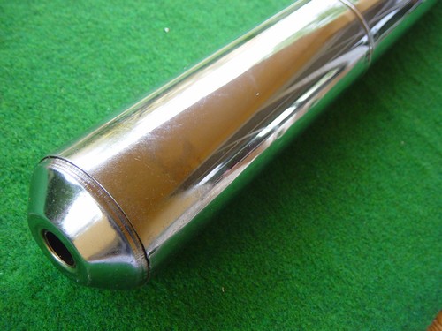 Auspuff verchromt mz - auspuff,