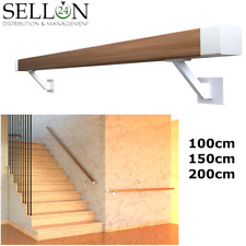 Holz Eiche Wandhandlauf eckig