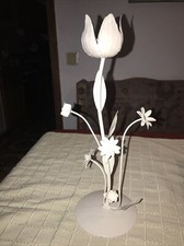 Kerzenständer Kerzenhalter Kerzenleuchter für Stabkerze. Metall, Made in India