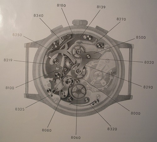 Landeron chronograph und - 48,