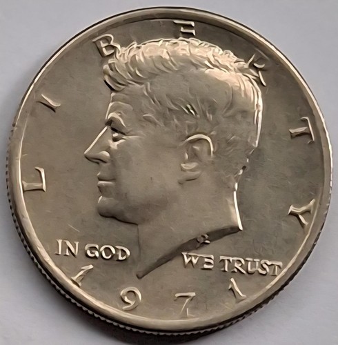 Usa half dollar 1971 - half, dollar,