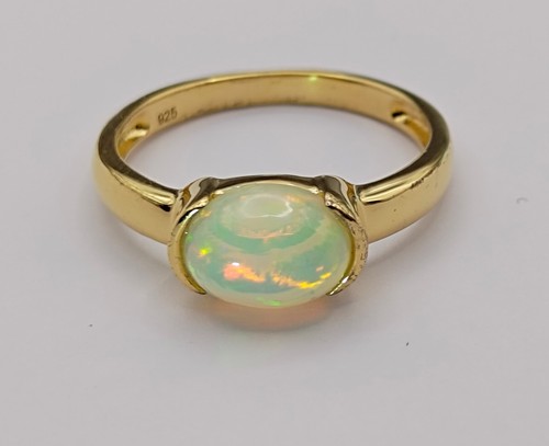 Opal ring - opal,