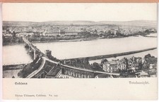 Coblenz/Koblenz, Rheinbrücke, um 1910