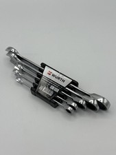 WÜRTH ZEBRA RATSCHEN-RING-MAULSCHLÜSSEL METRISCH 5-TEILIG m POWERDRIV®  ANTRIEB