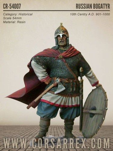 Russian bogatyr 10th - 10th, century