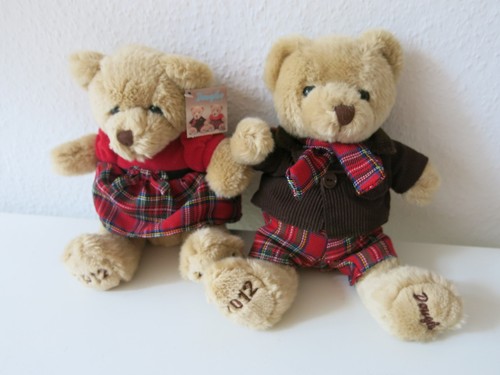 Douglas teddybär 2012 paar - douglas,