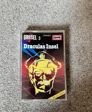Draculas Insel Hörspiel, Kassette, Top-Zustand 