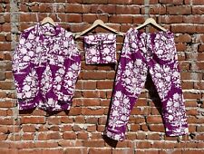 Indisch Baumwolle Lila Palme