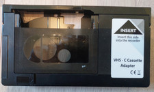 VHS - C Cassette Adapter - batteriebetrieben/elektrisch - Zustand sehr gut