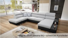 Wohnlandschaft Ecksofa mit