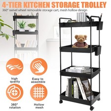 4 Ebenen Aufbewahrungswagen