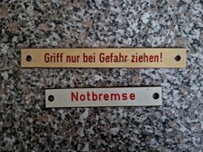 DB Bundesbahn.  Schild