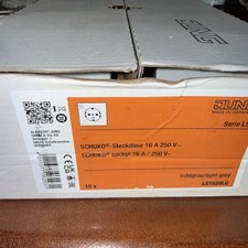 10x Jung LS990 Steckdose Lichtgrau LS1520LG