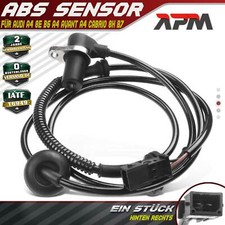 ABS Sensor Raddrehzahl Hinten Rechts für Audi A4 8E B6 A4 Avant A4 Cabrio 8H B7