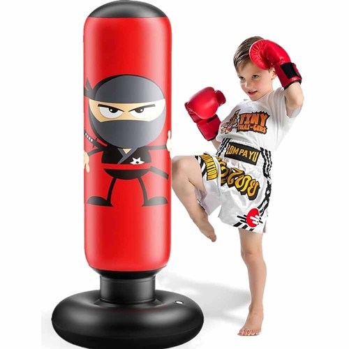 Boxsack mit boxhandschuhen - mit,
