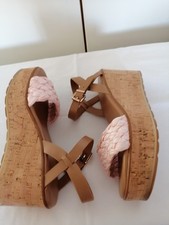 Plateau Damen Sandaletten mit
