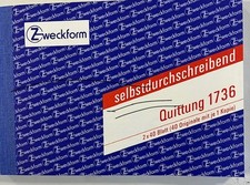 Quittungsblock 1736