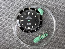 Tudor Lady Submariner Complete Set Matte Dial Hands + Bezel 96090