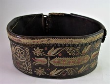 alter Trachten RANZEN BAUCHGURT MANNSGURT - Zirm Stickerei