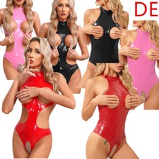 DE Damen Bodysuit Einteiler