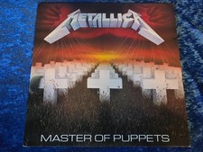 Metallica - Master of Puppets!  12" Vinyl/Schallplatte LP !  1. press UK!