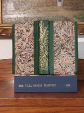 Walter Nicol VILLA GARDEN 1814 GARTENGESTALTUNG Landhaus LEDER HANDEINBAND