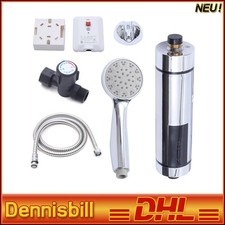 30-52℃ 5500W Mini Elektrisch Durchlauferhitzer Warmwasserbereiter Kit mit Dusche