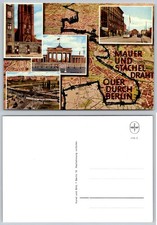 Berlin Wall Postcard Mauer