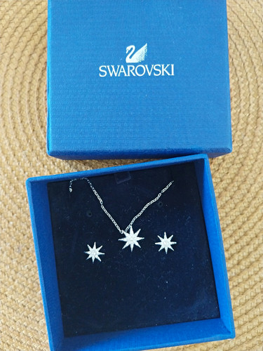 Swarovski schmuckset halskette - swarovski,