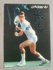 IVAN LENDL Tennis  signed