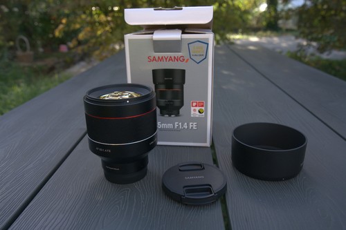 Samyang 85mm 4 - f/1,4, fe