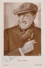 WILLY FRITSCH Original Autogramm signierte Ross Postkarte 30er Jahre